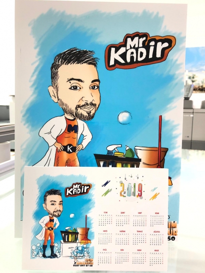 karikatür çizim masa takvimi karikatür çizim