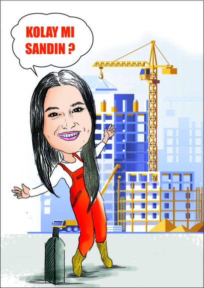 kolaymı sandın karikatür çizim